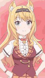 Nekopara Maple Wink GIF