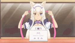 Nekopara Vanilla Tied Up GIF