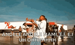 Nelly Walks Backward GIF