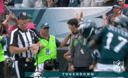 Nelson Agholor Being Ecstatic GIF