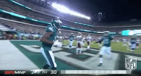 Nelson Agholor Cheers With The Team GIF