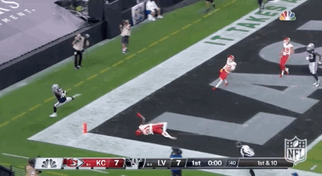 Nelson Agholor Game Footage GIF