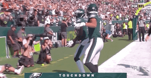 Nelson Agholor Gives The Ball GIF