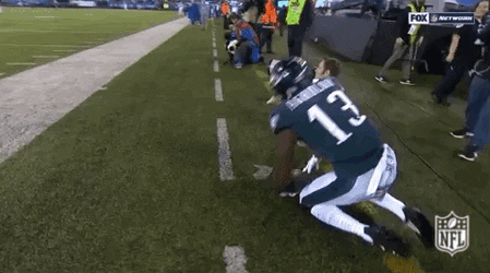 Nelson Agholor Kneeling GIF