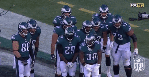 Nelson Agholor Team Fall GIF