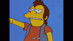 Nelson Haha GIF