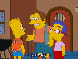 Nelson Haha Sarcastic Giggle GIF