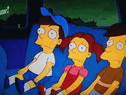 Nelson Haha Slap The Driver GIF