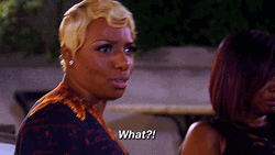 Nene Leakes Aggressive What Reaction GIF