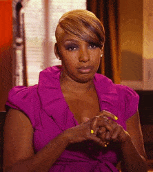 Nene Leakes Disappointed Smile GIF