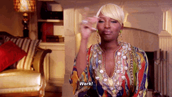 Nene Leakes Finger Snaps Werk Girl GIF