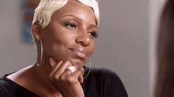 NeNe Leakes Flirty Eyes Sweet Smile GIF