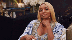 Nene Leakes Nodding Subtle Smiling  GIF