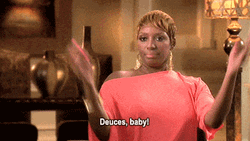 Nene Leakes Peace Deuces Baby GIF