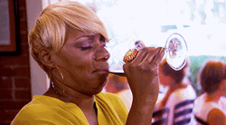 Nene The Ghetto Drinks A Lot Of Wine GIF