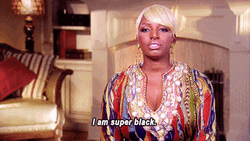 Nene The Ghetto I Am Super Black GIF