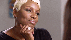 Nene The Ghetto Staring At Someone GIF