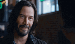 Neo And Trinity Sipping Coffee In Matrix GIF