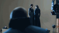 Neo Behind The Scene Of Matrix GIF