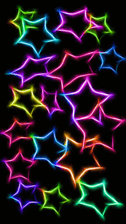 Neon Colorful Neon Color Change GIF
