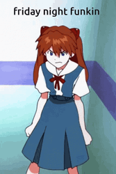 Neon Genesis Evangelion Friday Night Funkin GIF