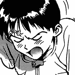 Neon Genesis Evangelion Manga Art GIF