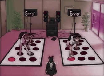 Neon Genesis Evangelion Shinji And Asuka Goofing GIF