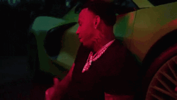 Neon Green Car Moneybagg Yo GIF