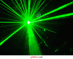 Neon Laser Beams Disco Lights GIF