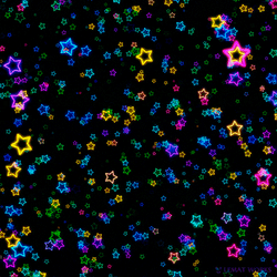 Neon Neon Stars GIF