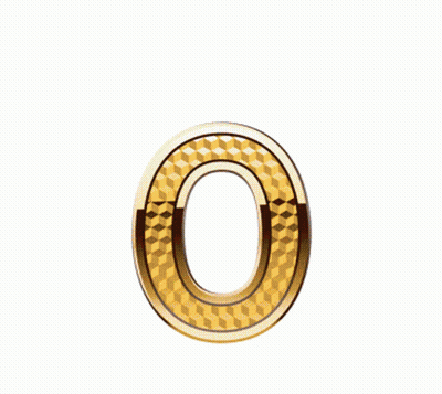 Neon Sign Letter O GIF