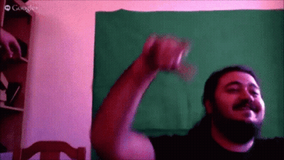 Neon Sign Saying Beam & Stream GIF