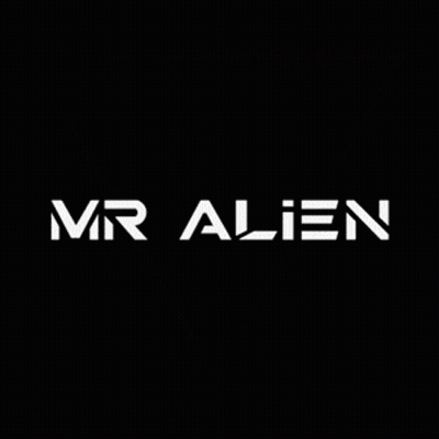 Neon Sign Saying Mr Alien GIF