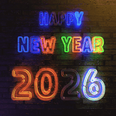 Neon Sign Saying N GIF