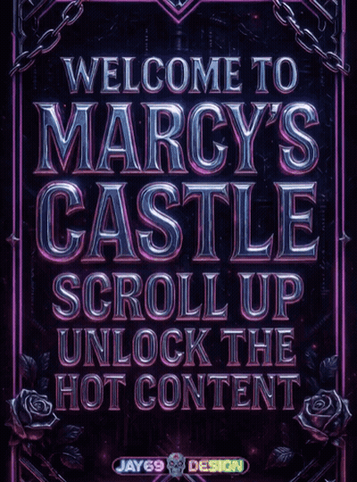 Neon Sign Welcome To Marcy's Castle Scroll Up Unlock The Hot Content GIF