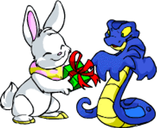 Neopets Hissi Neopets Cybunny GIF