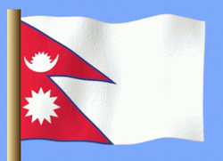 Nepal Flag Animation
