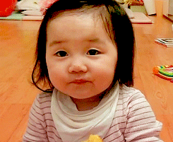 Nepo Baby Busy Eating GIF