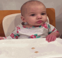 Nepo Baby Eating Tantrums GIF