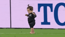Nepo Baby Running On Field GIF