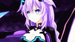 Nepune Purple Anime GIF