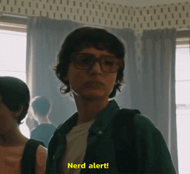 Nerd Alert Nerd Alert Richie GIF