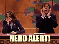 Nerd Alert Saturday Night GIF