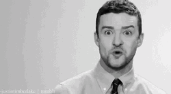 Nerd Alert Silly Face Justin Timberlake GIF