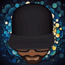 Nerd Bearded Head Emoji GIF