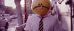 Nerd Emoji Meme Sad Guy Walking GIF