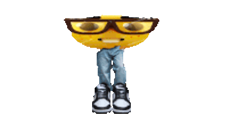 Nerd Emoji Sticker GIF