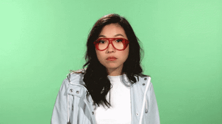 Nerd Girl Mic Drop Meme GIF
