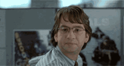 Nerd Stare Michael Bolton GIF