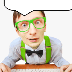 Nerd Sticker GIF